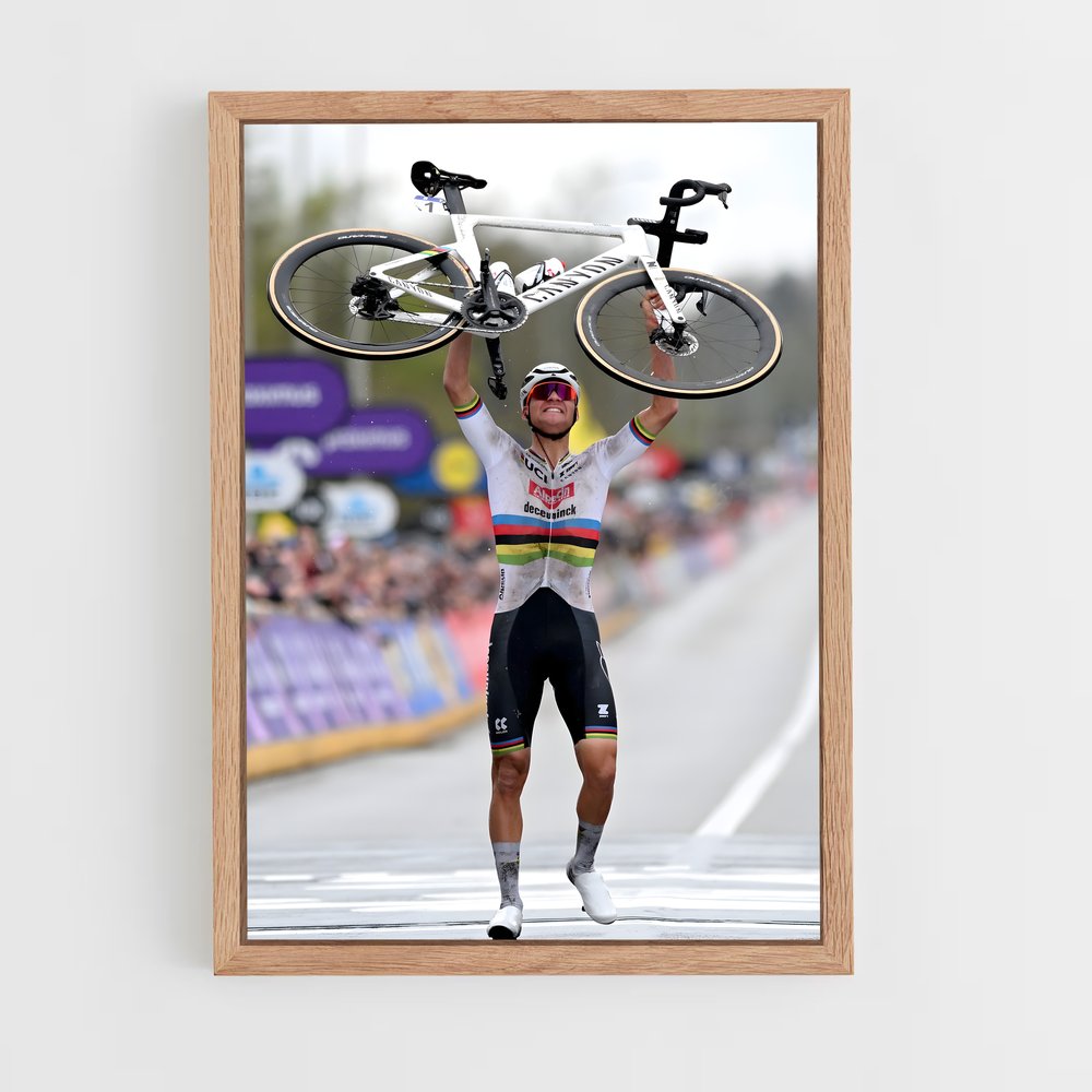 Poster Mathieu de van – affiche Cyclisme (vue 4)